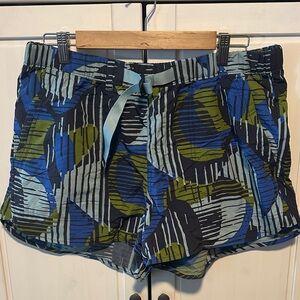 REI CO-OP Trailmade Blue and Green Patterned
